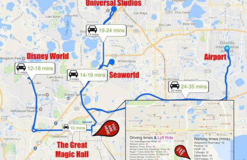 10min to Disney parks new condo free wifi & pool - Foto 9