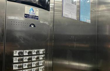 Flat Beach Class Excelsior - Apto Completo para 4 pessoas vista rio e mar - Foto 45