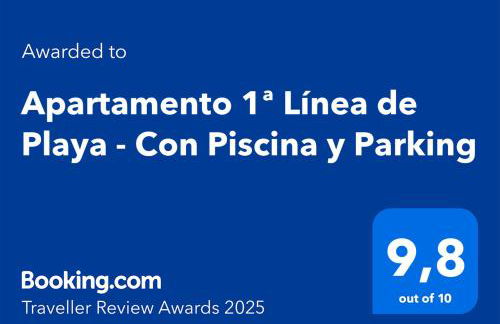 Apartamento 1ª Línea de Playa - Con Piscina y Parking - Photo 2