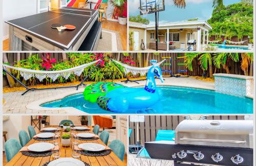 Colorful Home - Pool - Game Room - Basketball Court - BBQ & More - Photo 1