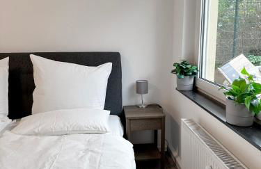 City Apartments Essen for up to 6 person with 4K TV and kitchen - Foto 14