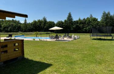 Nowy domek z podgrzewanym basenem na wyłączność - Foto 24