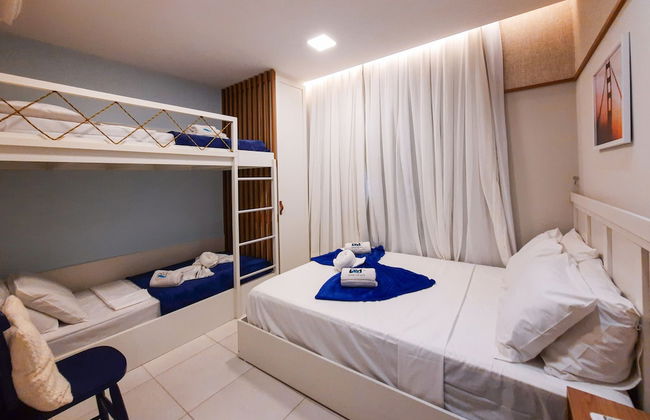 VG Sun Pé na Areia Luxuoso Térreo Gourmet 8 pessoas By DM Apartments - Foto 2