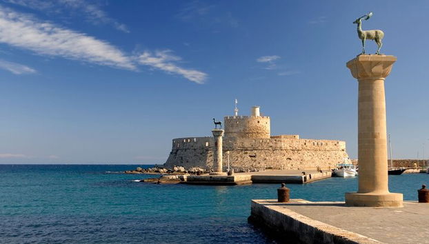 Rhodes & Lindos & Butterfly Valley - Excursión privada de medio día - Foto 5, Puerto de Mandraki