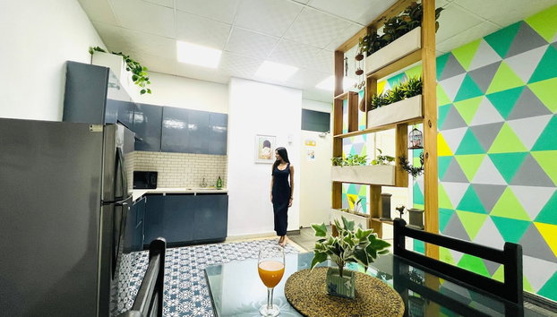 BluO Awesome 1BHK DLF Galleria Market ,Gym TT - Foto 4, Cocina privada