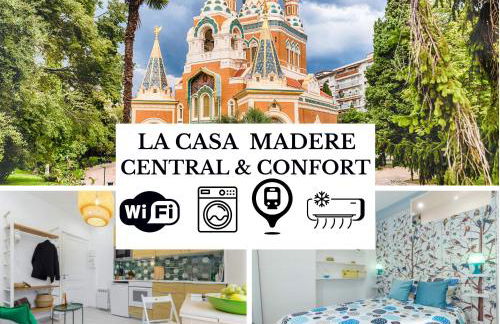 Casa Madere- Idéal Couples - Central & cosy -Train station - Tram & Supermarkets-Balcony- Washing-machine-AC - Foto 1