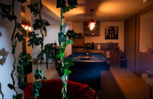 Perle d'eau-Love Room-Jacuzzi-Sauna-Proche Montbéliard et Belfort - Foto 1