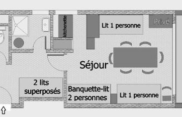 Résidence Galaxie - STUDIO ALCÔVE CENTRE STATION 5 pax MAE-4743 - Photo 12