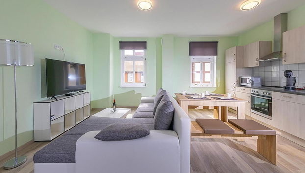 Ferienwohnung Remise, Wernigerode - Foto 5, Sala de estar