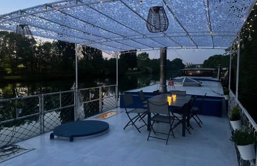 Péniche Amadeus conviviale et cosy , proche de Disney et de Paris - Foto 12
