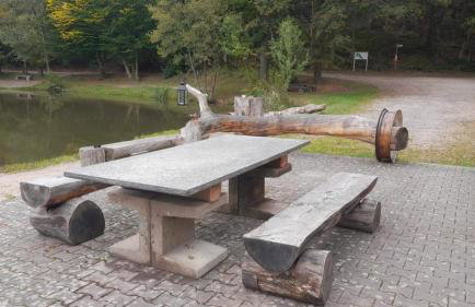 Rustikale Wanderhütte am Angelteich - Foto 9