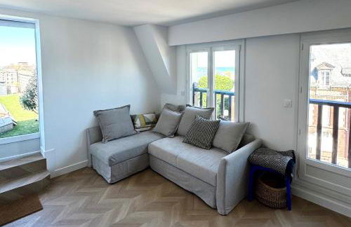 Appartement familial - 2 toits terrasses - vue mer - hyper centre d'Houlgate - Photo 10