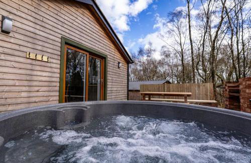 Ashenhurst, woodland lodge with hot tub for 4 - Foto 1