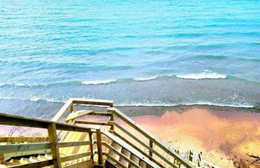 Beachfront~Private Sand Beach~Close Mackinac Ferry - Foto 40