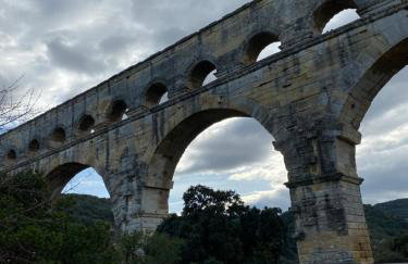 STUDIO Havre de paix au pont du gard Piscine et Jacuzzi chez Valerie Payre - Foto 37