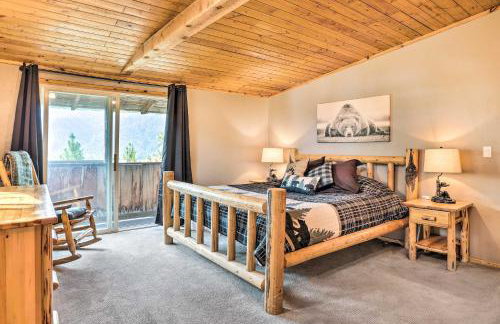 Peaceful Cabin with Mtn and River Views, Fire Pit - Foto 14