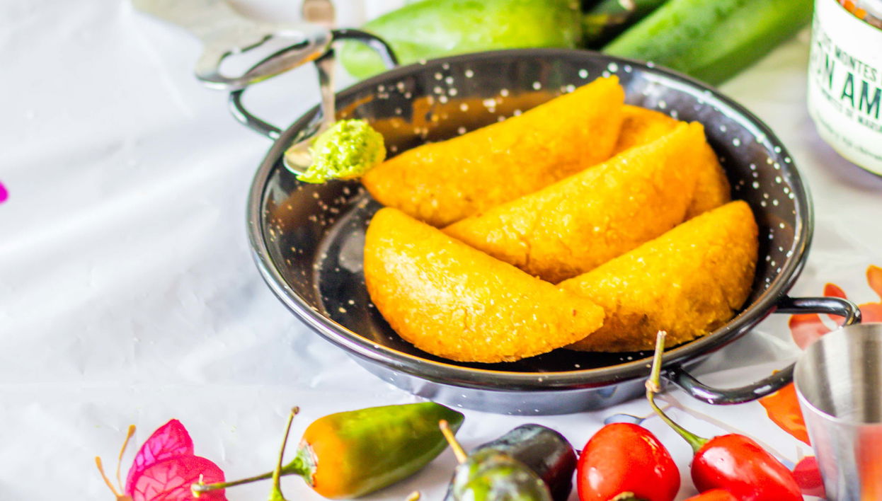 Degustação de street food em Cartagena das Índias