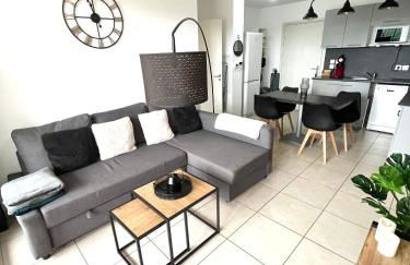 Superbe appart avec Jardin à 2 min de l’Aéroport-4 pers - Photo 8