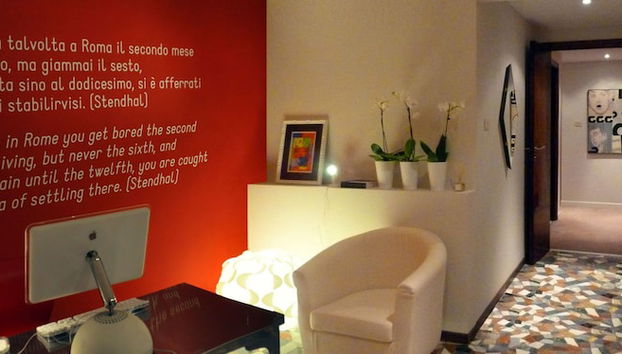 Sala de estar do lobby