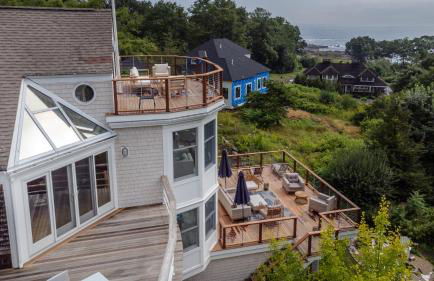 Luxe Coastal Estate Tennis, Beach, Firepit, View - Foto 61