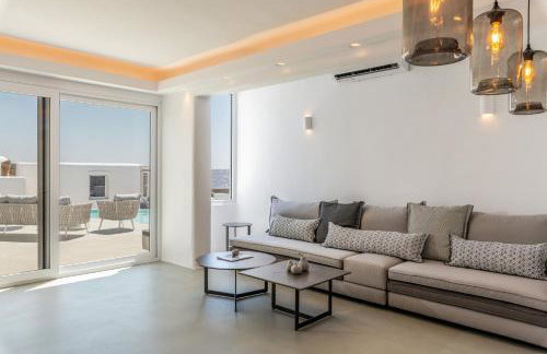 Villa in Mykonos - 6 bedroom - 1km from Mykonos Town - Infinity pool - Sunset view - Foto 13