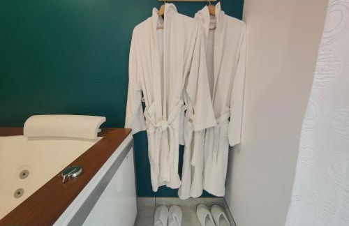 Un amour passionnel,love room,15 min du zoo,balnéo XL privatisée et disponible toute l'année ,piscine couverte et chauffée d'avril à fin septembre à partager avec d'autres logements et elle est privatisée de 20h à 22h - Foto 17