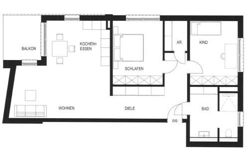 Apartment "New York" in Erftstadt - 3 Zimmer & 91qm - nahe Köln, Messe, Phantasialand & Bonn - Familienurlaub oder Business Trip - Foto 16