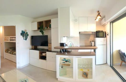 Garden and beach sea view apartment Cannes - Foto 3