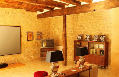 Gîte de La Devèze - salle de cinéma privée - accueil chevaux - Foto 12