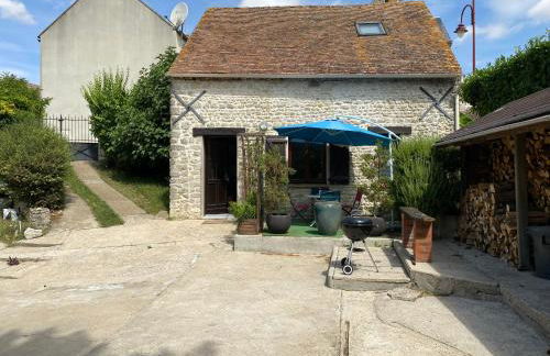 maison en pierre atypique sur jardin paysagé - Photo 1