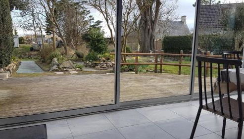 La Maison Du Soleil Couchant - avec jardin - à 250 m de la plage - Véranda - Foto 2, Garden view