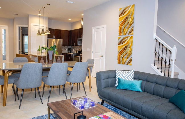 4 BR 4 BA Villa 5min Disneyworld 1804ft BBQ - Foto 33