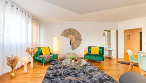 GREAT PLACE Penthouse Stuttgart Airport Messe Parkplatz Heimkino - Foto 4