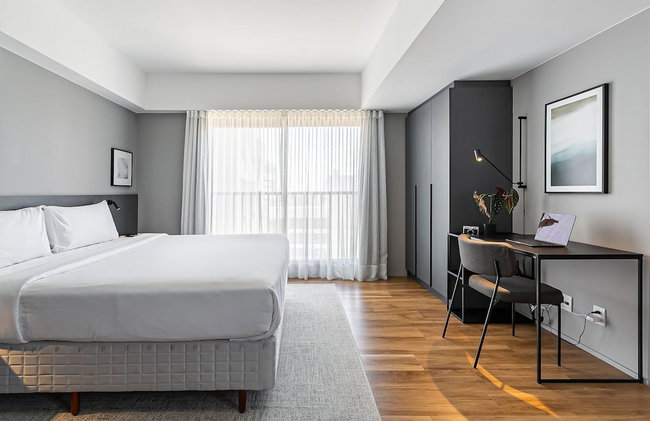 Studios Rio Branco by Viva - Prédio moderno, aptos com cama king-size no centro de Floripa - Foto 8
