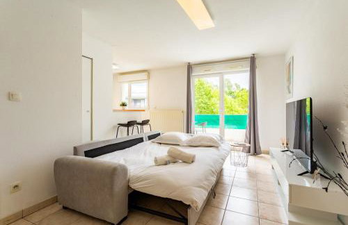 Le Petit Oranger - Lumineux, Balcon & Parking - Foto 8