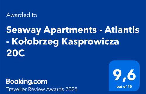 Seaway Apartments - Atlantis - Kołobrzeg Kasprowicza 20C - Foto 37