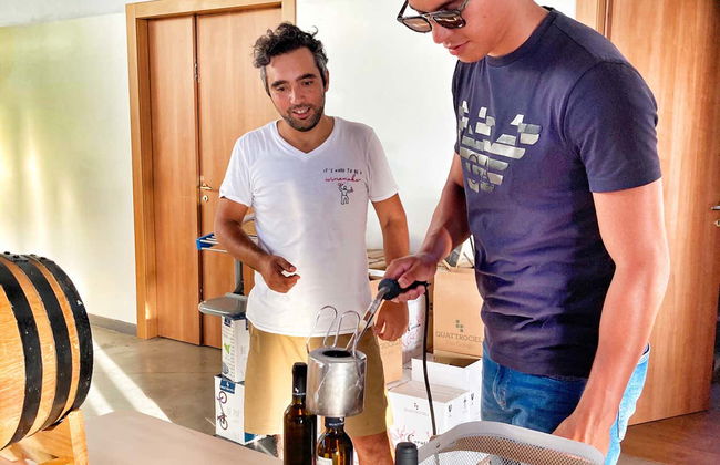 Visita alla cantina Quattrocieli - Foto 4