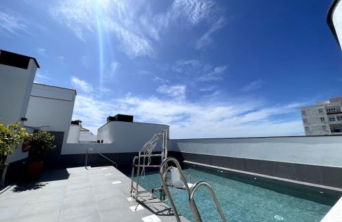 Elegant apartment, central, pool and parking - Foto 12