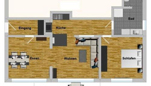 Ferienwohnung Burgblick - Foto 5