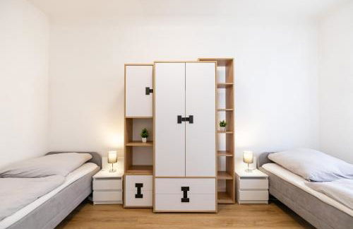 LeHaStays - Apartment Leipzig I 4 Einzelbetten - Foto 1