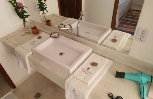 Piscina Aquecida, Jacuzzi, internet veloz, no centro de Serra Grande - Apt Verde - Vila Pitangueira - Photo 19