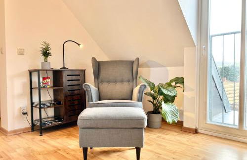 Modernes Apartment mit Blick zur Elbe - Foto 5