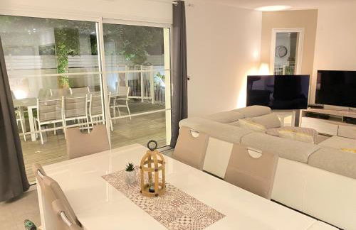 Villa Bassin d Arcachon 7pers piscine chauffée - Foto 14