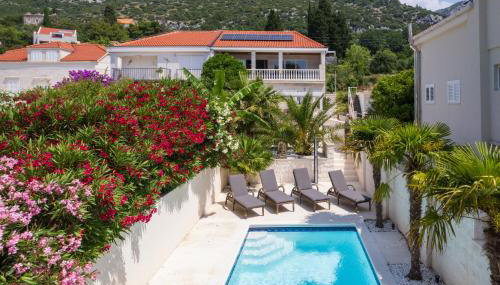 Villa Suartini Viganj Pool or Jakuzzi - Foto 2, Garden view