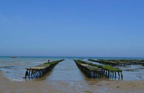 Le So Sweet, maison avec jardin clos, terrasse aménagé, jeux et jouets, baby foot, flipper, table de ping pong, à 1km de la plage d' Omaha beach et près Port en Bessin - Foto 53