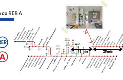 Duplex Between Paris & Disneyland - Foto 25