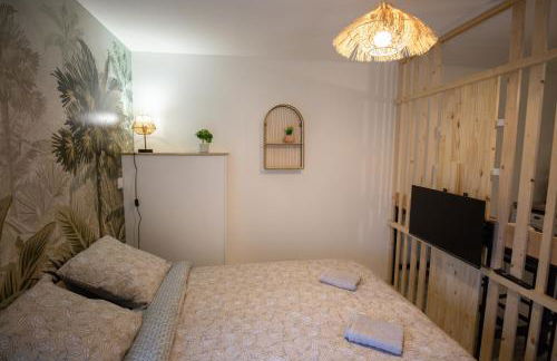 Granny Smith - Homerepublique - Studio paisible, parking gratuit, emplacement vélo - Village Vaux 3 minutes Auxerre - Foto 8