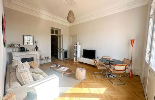 Appartement exceptionnel belle époque avec grande terrasse plein sud - Foto 14