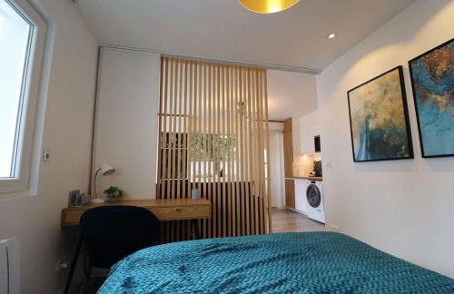 L Ecrin Bleu maison studio neuve jardin et clim - Foto 18