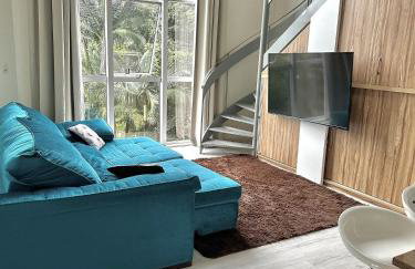 Saint Sebastian Flat 206 - Com Hidro! até 4 pessoas, Duplex, no centro - Foto 12